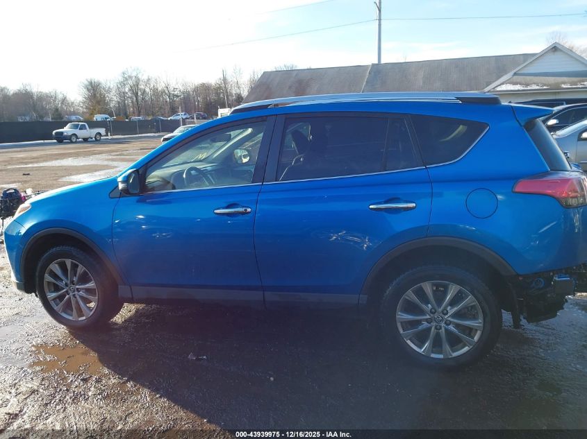 2016 Toyota Rav4 Limited VIN: JTMDFREV1GJ061564 Lot: 43939975