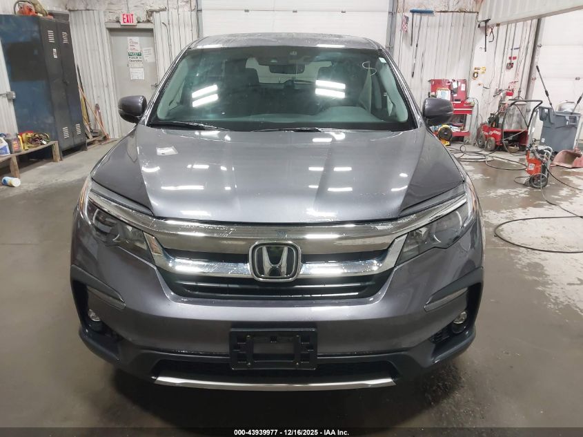 2020 Honda Pilot Awd Ex-L VIN: 5FNYF6H53LB014839 Lot: 43939977