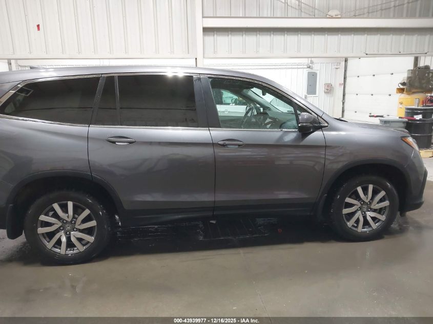 2020 Honda Pilot Awd Ex-L VIN: 5FNYF6H53LB014839 Lot: 43939977