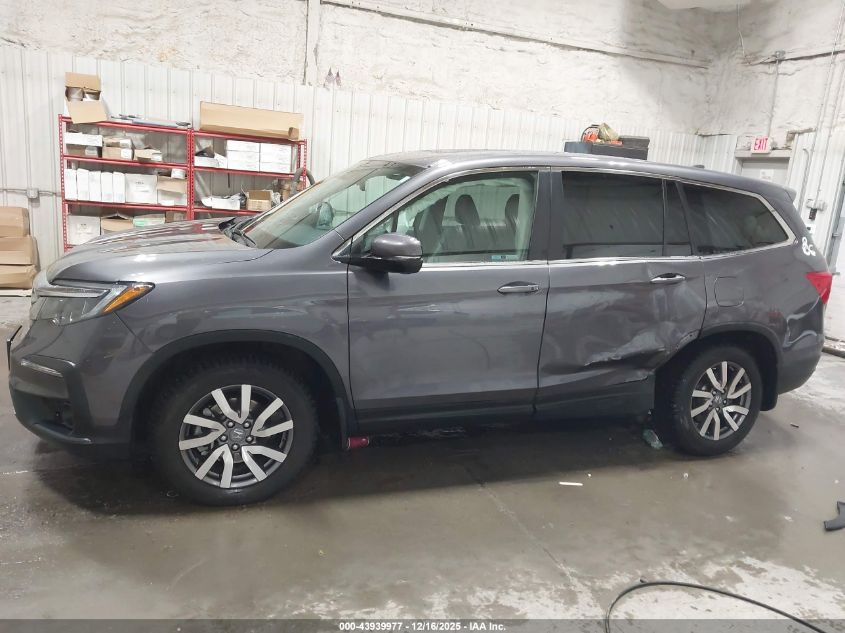 2020 Honda Pilot Awd Ex-L VIN: 5FNYF6H53LB014839 Lot: 43939977