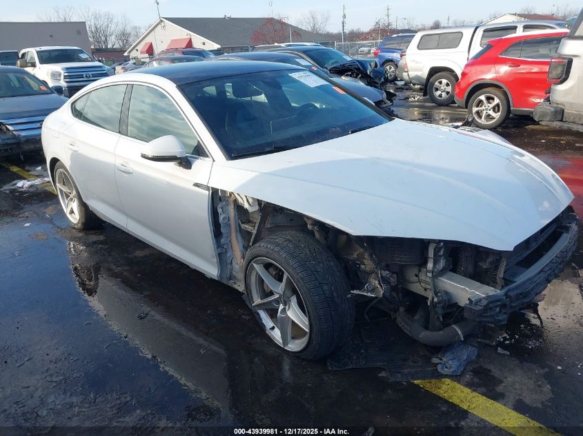 2018 Audi A5 2.0T Premium VIN: WAUENCF53JA012583 Lot: 43939981