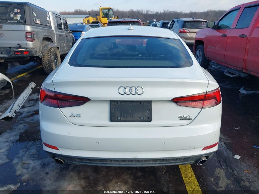 2018 Audi A5 2.0T Premium VIN: WAUENCF53JA012583 Lot: 43939981