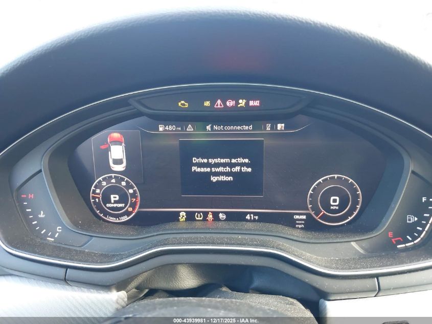 2018 Audi A5 2.0T Premium VIN: WAUENCF53JA012583 Lot: 43939981