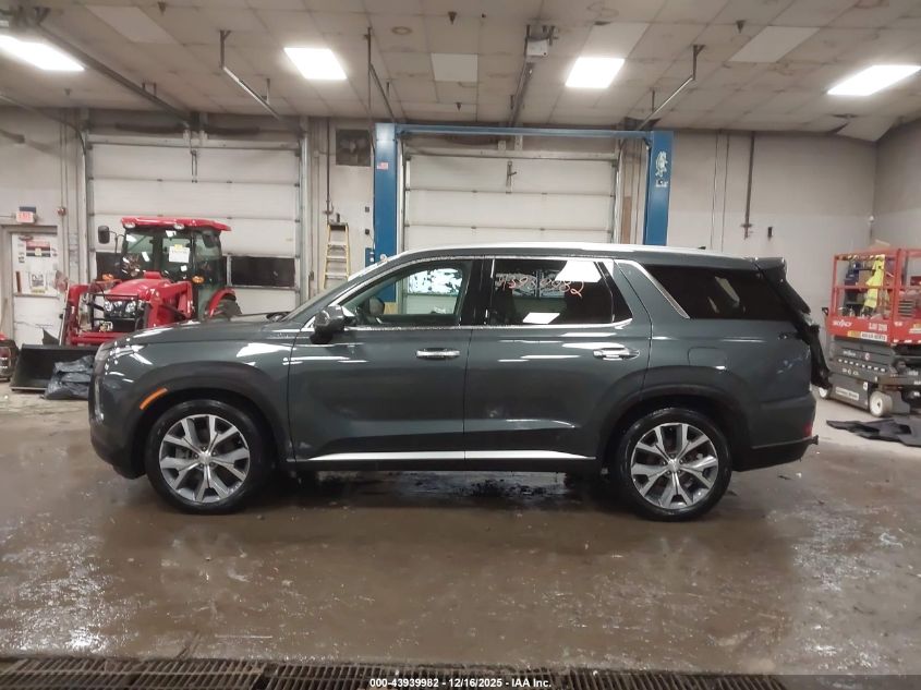 2021 Hyundai Palisade Sel VIN: KM8R4DHE8MU255881 Lot: 43939982