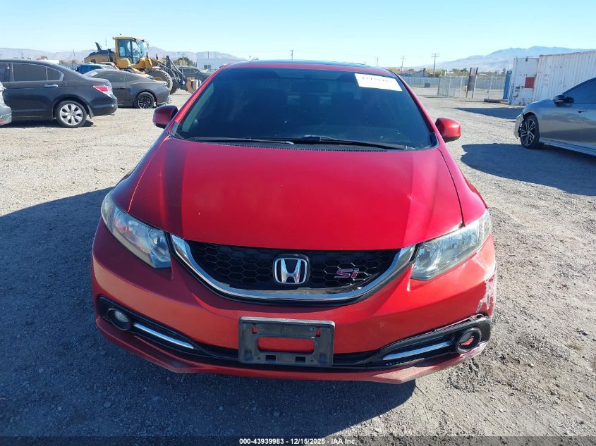 2013 Honda Civic Si VIN: 2HGFB6E53DH708967 Lot: 43939983