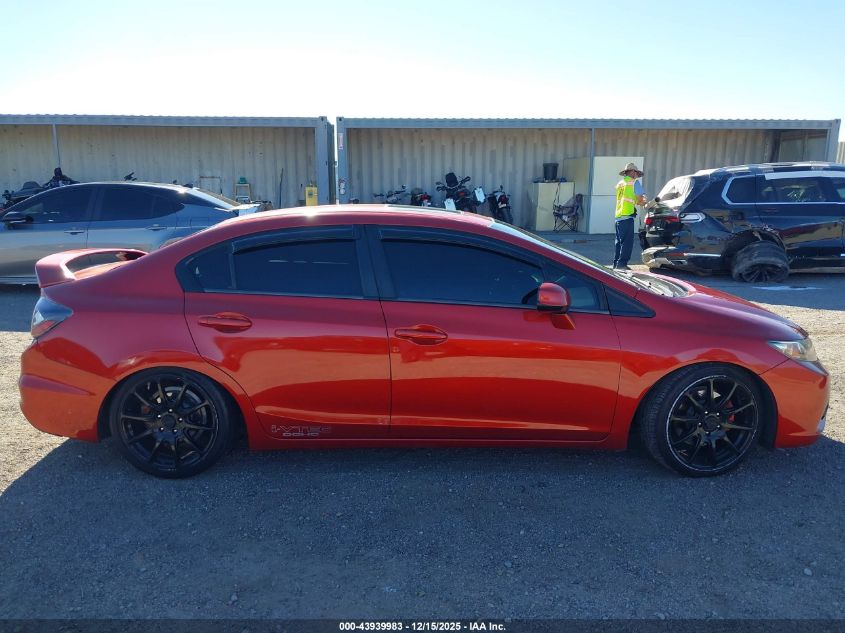 2013 Honda Civic Si VIN: 2HGFB6E53DH708967 Lot: 43939983
