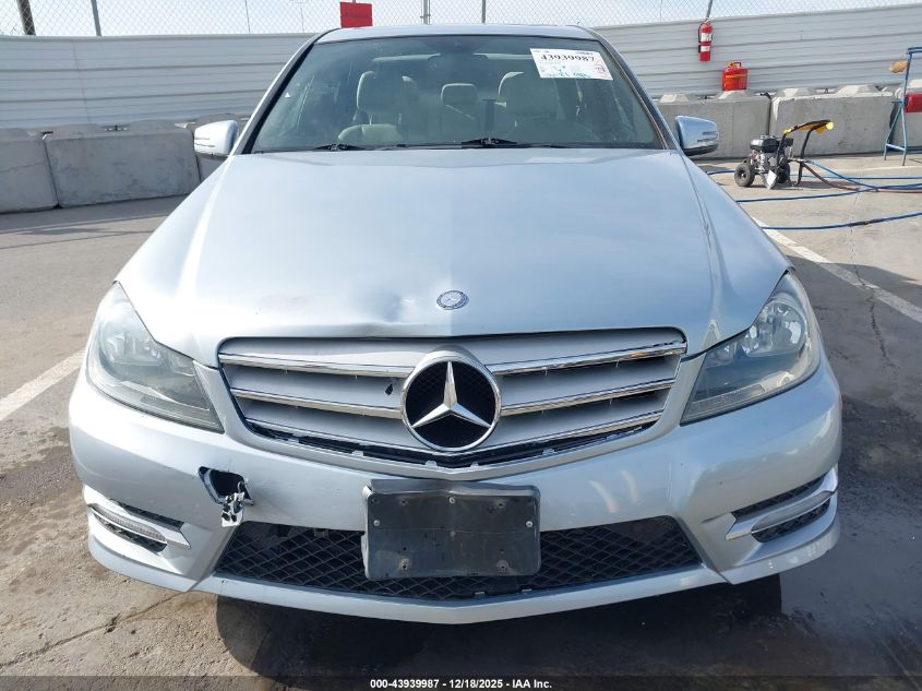 2013 Mercedes-Benz C 250 Sport VIN: WDDGF4HB9DR256350 Lot: 43939987