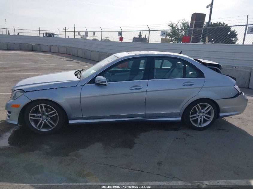 2013 Mercedes-Benz C 250 Sport VIN: WDDGF4HB9DR256350 Lot: 43939987