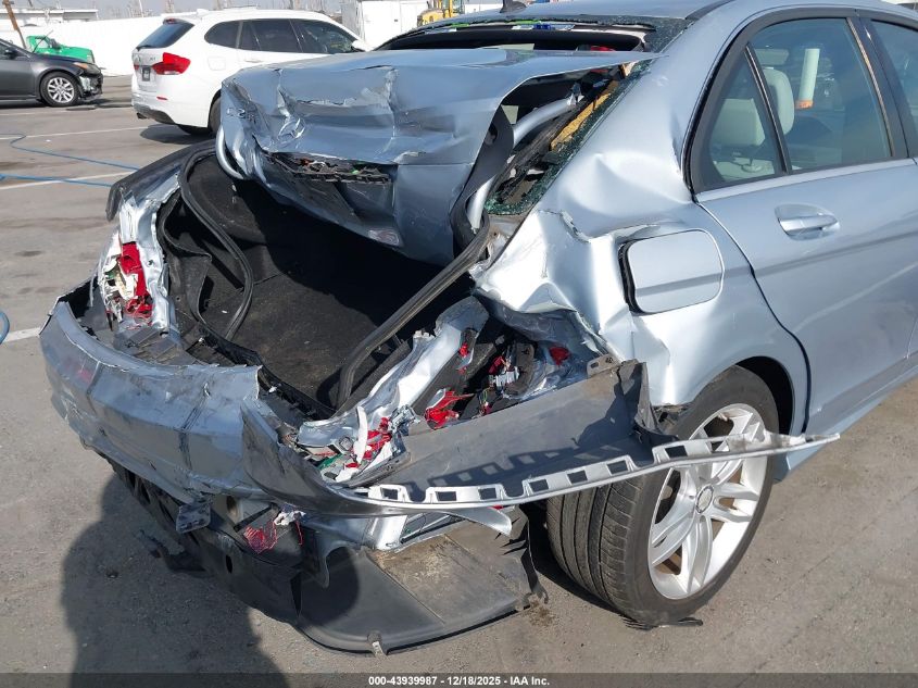 2013 Mercedes-Benz C 250 Sport VIN: WDDGF4HB9DR256350 Lot: 43939987