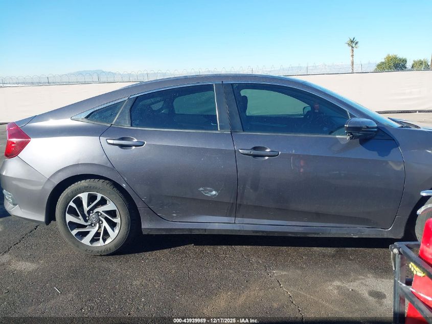 2016 Honda Civic Ex VIN: 19XFC2F76GE053532 Lot: 43939989