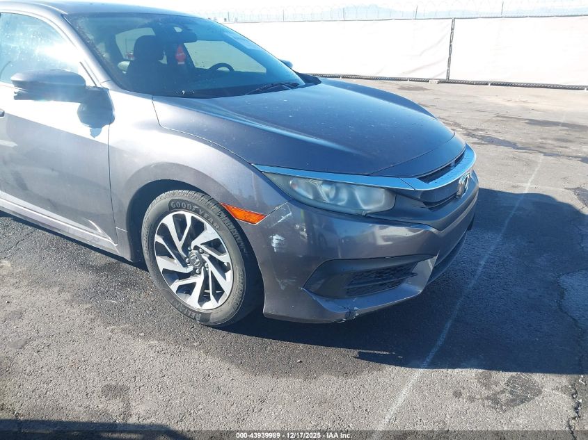 2016 Honda Civic Ex VIN: 19XFC2F76GE053532 Lot: 43939989