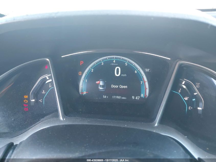 2016 Honda Civic Ex VIN: 19XFC2F76GE053532 Lot: 43939989