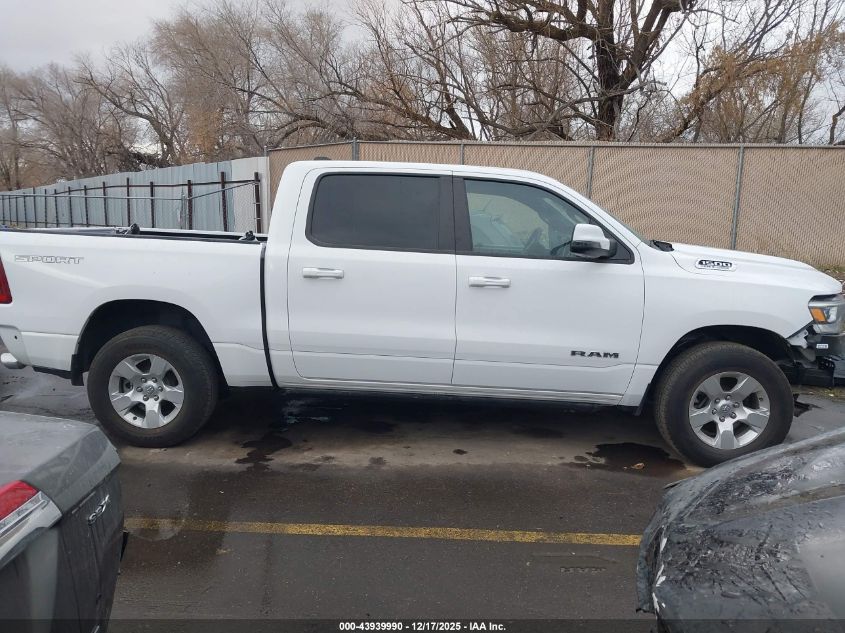 2023 Ram 1500 Big Horn 4X4 5'7 Box VIN: 1C6SRFFT1PN611873 Lot: 43939990
