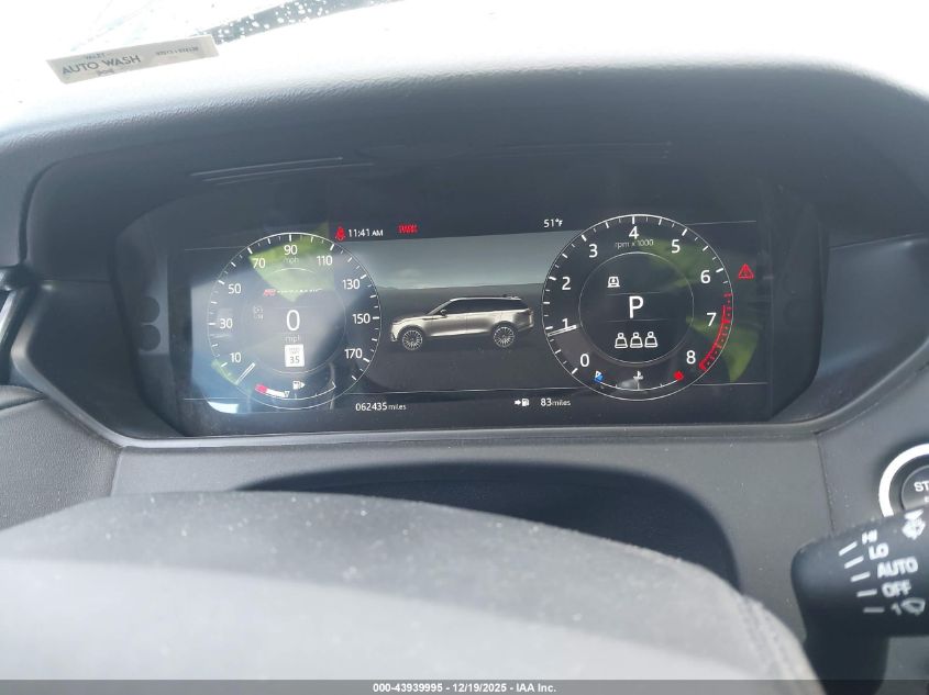 2019 Land Rover Range Rover Velar P380 R-Dynamic Hse VIN: SALYM2EV2KA232452 Lot: 43939995