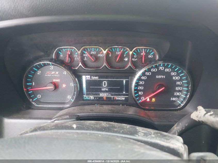 2016 Chevrolet Silverado 1500 2Lt VIN: 3GCUKRECXGG126472 Lot: 43940014