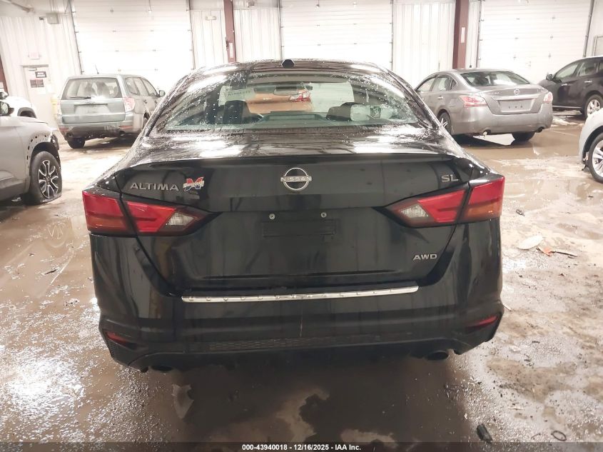 2023 Nissan Altima Sl Intelligent Awd VIN: 1N4BL4EW0PN393067 Lot: 43940018