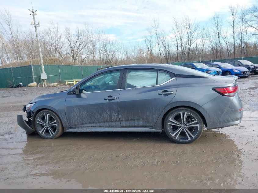 2021 Nissan Sentra Sr Xtronic Cvt VIN: 3N1AB8DV7MY225758 Lot: 43940020