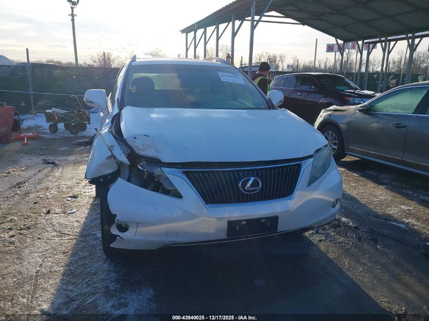 2011 Lexus Rx 350 VIN: 2T2BK1BA9BC118552 Lot: 43940025