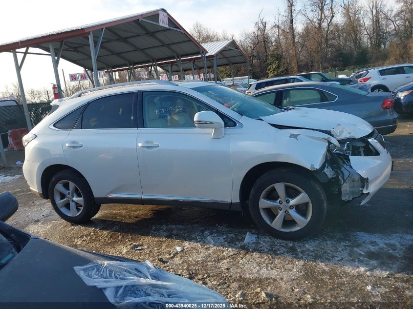 2011 Lexus Rx 350 VIN: 2T2BK1BA9BC118552 Lot: 43940025