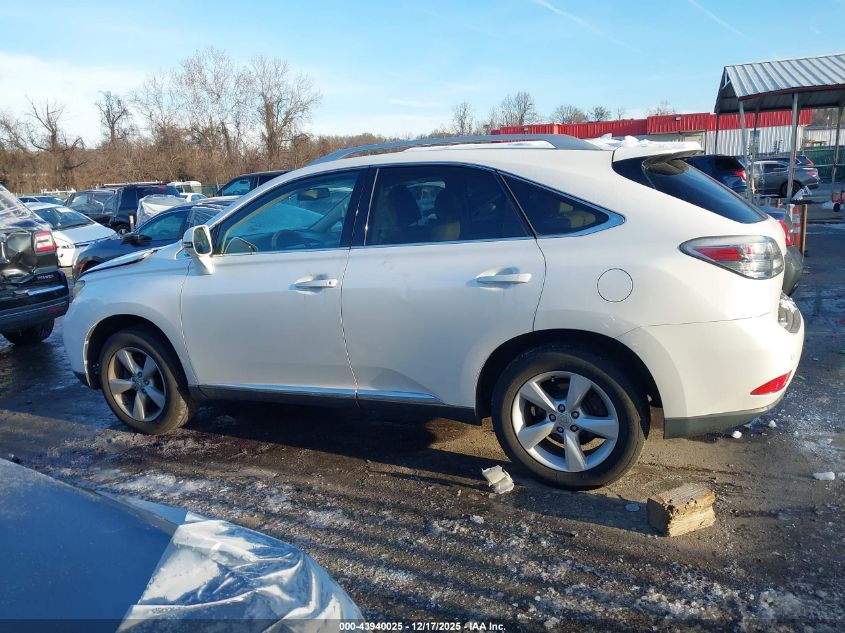 2011 Lexus Rx 350 VIN: 2T2BK1BA9BC118552 Lot: 43940025