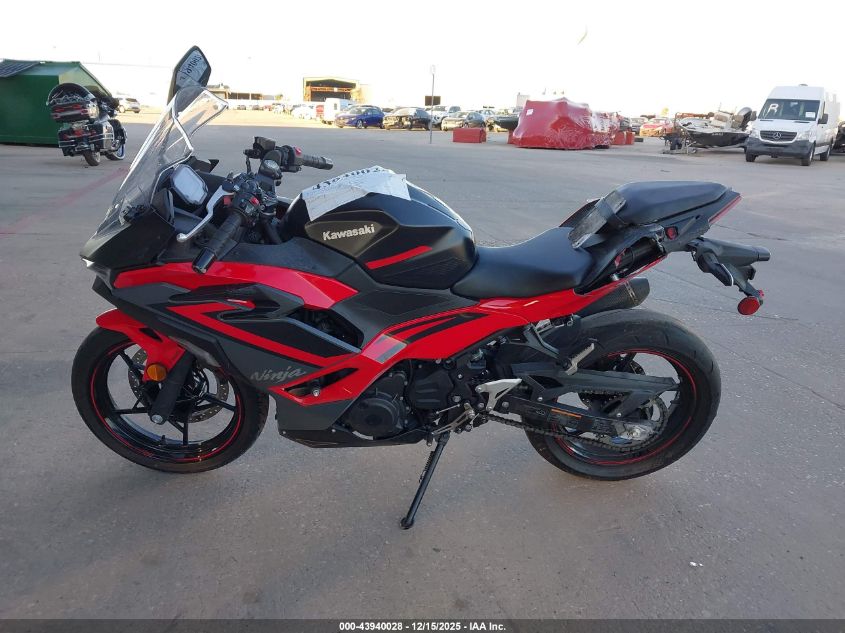 2024 Kawasaki Ex500 A/B VIN: ML5EXGJ19RDA13317 Lot: 43940028