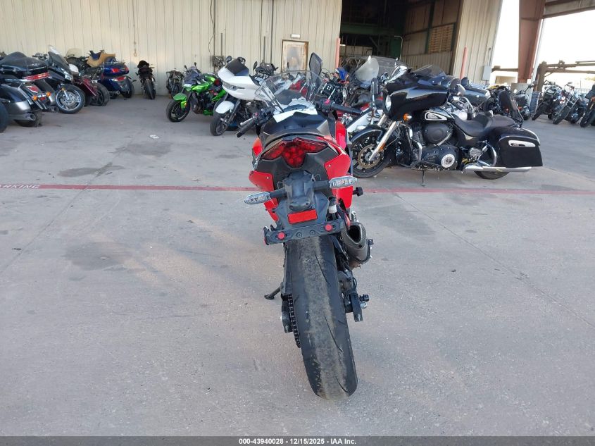 2024 Kawasaki Ex500 A/B VIN: ML5EXGJ19RDA13317 Lot: 43940028