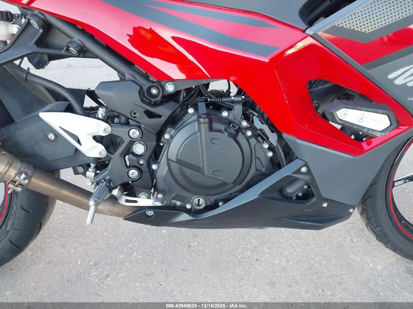 2024 Kawasaki Ex500 A/B VIN: ML5EXGJ19RDA13317 Lot: 43940028