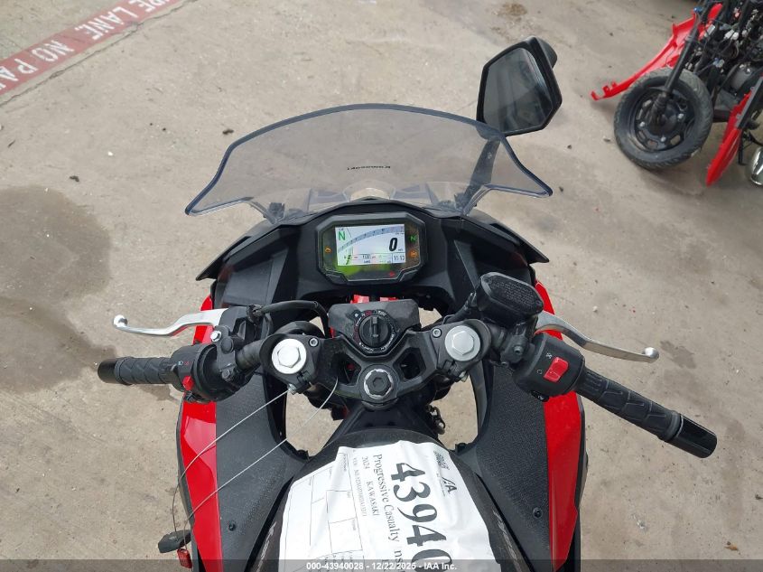 2024 Kawasaki Ex500 A/B VIN: ML5EXGJ19RDA13317 Lot: 43940028