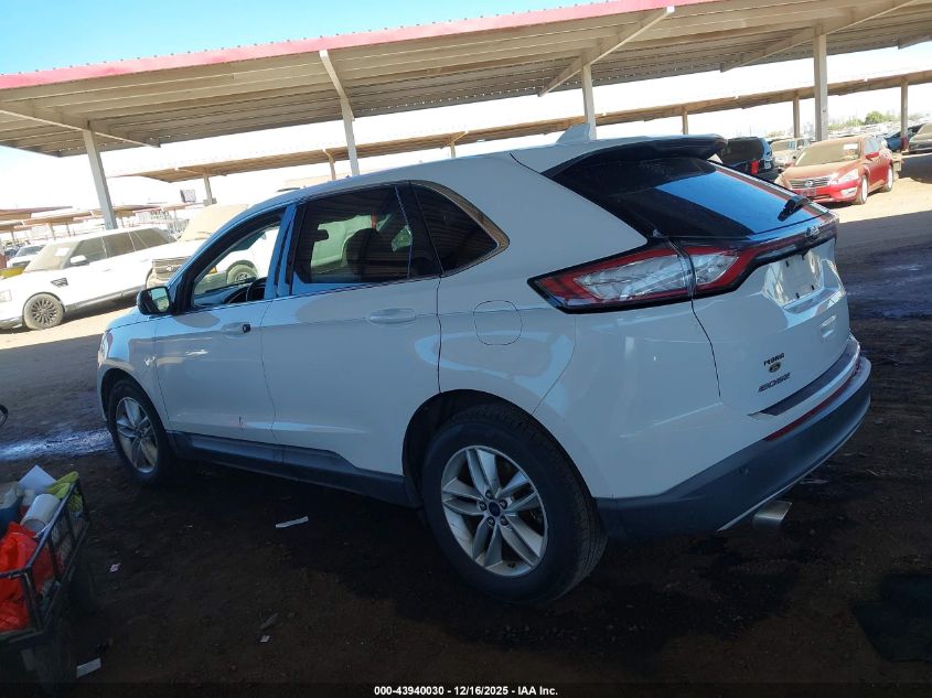 2015 Ford Edge Sel VIN: 2FMTK3J93FBC21066 Lot: 43940030
