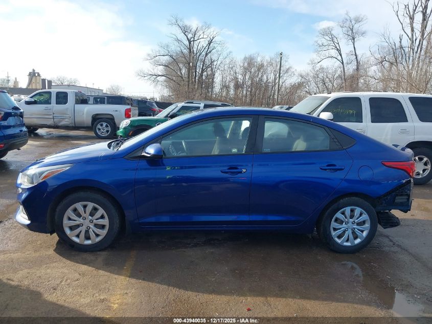 2020 Hyundai Accent Se VIN: 3KPC24A67LE098974 Lot: 43940035