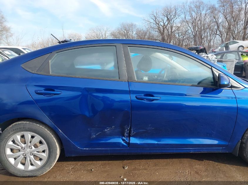 2020 Hyundai Accent Se VIN: 3KPC24A67LE098974 Lot: 43940035