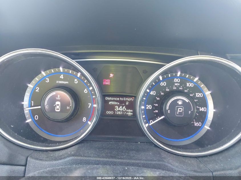 2013 Hyundai Sonata Se VIN: 5NPEC4AC4DH774919 Lot: 43940037