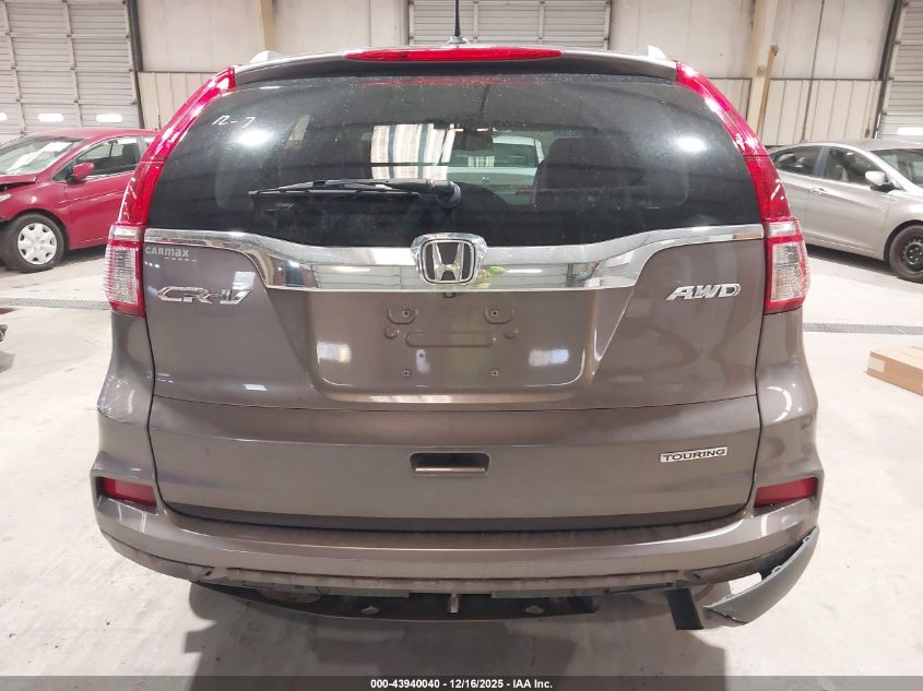 2015 Honda Cr-V Touring VIN: 5J6RM4H95FL077034 Lot: 43940040