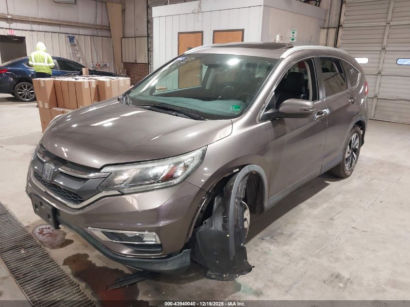 2015 Honda Cr-V Touring VIN: 5J6RM4H95FL077034 Lot: 43940040