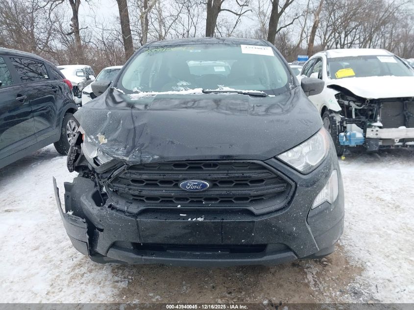 2021 Ford Ecosport S VIN: MAJ3S2FE3MC439130 Lot: 43940045