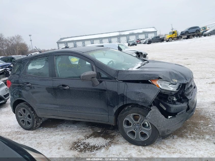2021 Ford Ecosport S VIN: MAJ3S2FE3MC439130 Lot: 43940045