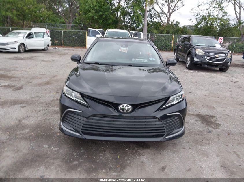 2021 Toyota Camry Le VIN: 4T1C11AK6MU484010 Lot: 43940046