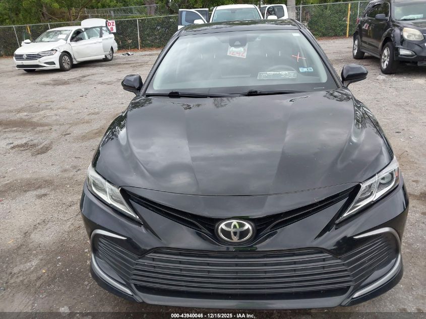 2021 Toyota Camry Le VIN: 4T1C11AK6MU484010 Lot: 43940046