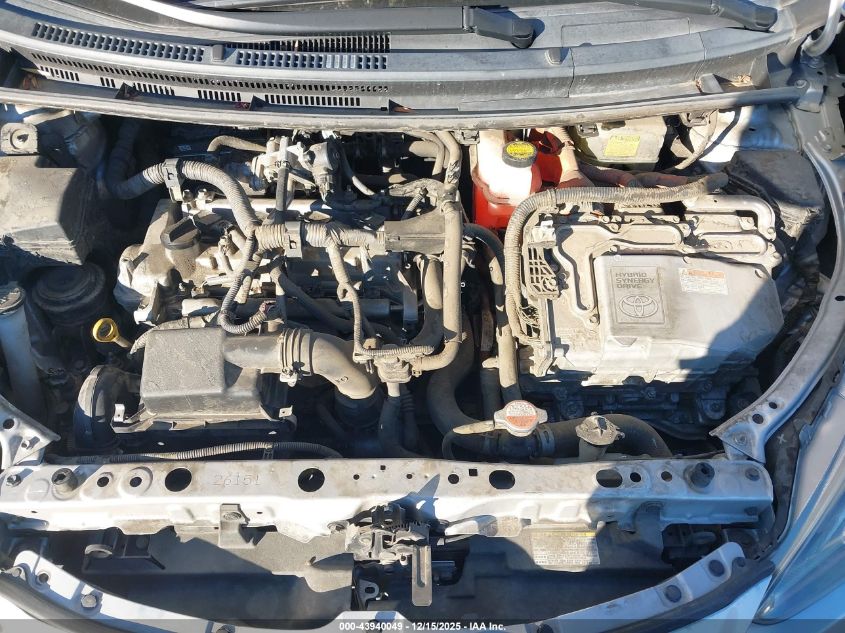 2016 Toyota Prius C Two VIN: JTDKDTB38G1123619 Lot: 43940049