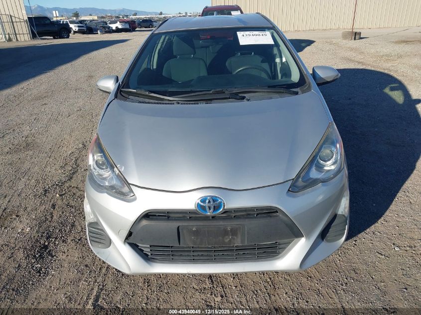 2016 Toyota Prius C Two VIN: JTDKDTB38G1123619 Lot: 43940049