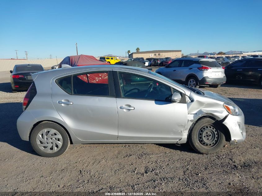 2016 Toyota Prius C Two VIN: JTDKDTB38G1123619 Lot: 43940049