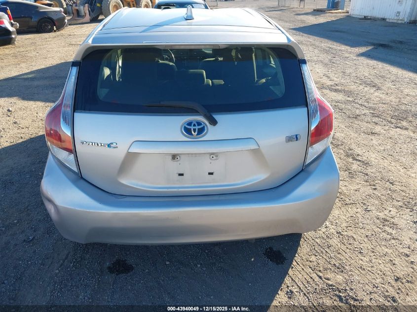 2016 Toyota Prius C Two VIN: JTDKDTB38G1123619 Lot: 43940049