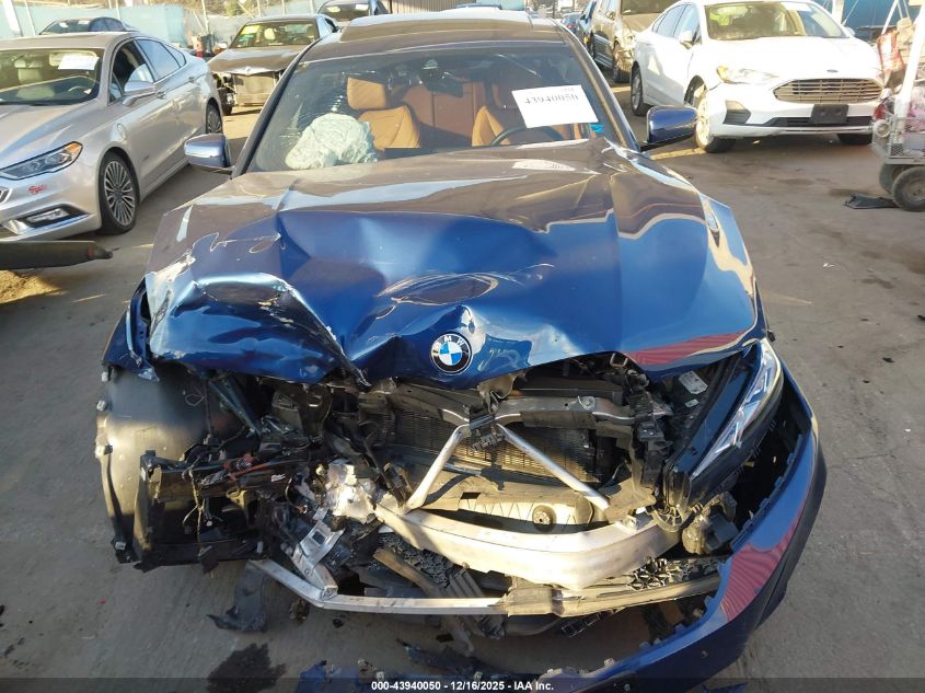 2023 BMW 330I VIN: 3MW69FF00P8D59291 Lot: 43940050