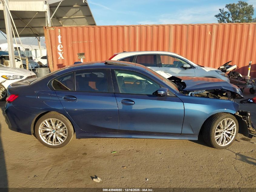 2023 BMW 330I VIN: 3MW69FF00P8D59291 Lot: 43940050