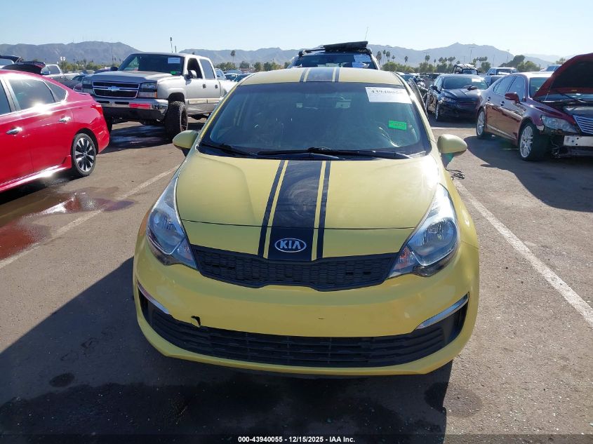 2016 Kia Rio Lx VIN: KNADM4A30G6590551 Lot: 43940055