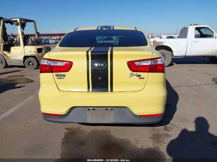 2016 Kia Rio Lx VIN: KNADM4A30G6590551 Lot: 43940055