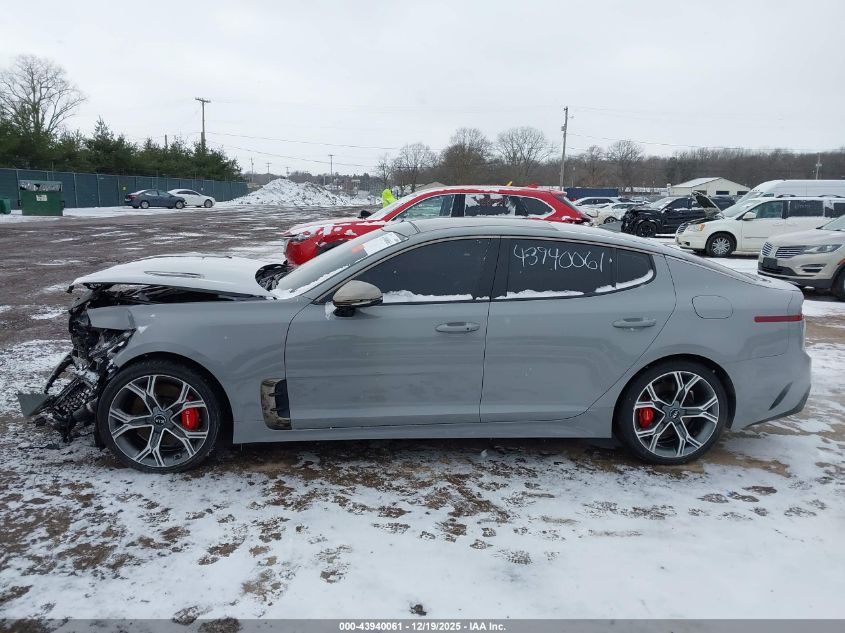 2020 Kia Stinger Gt1 VIN: KNAE45LC2L6074077 Lot: 43940061