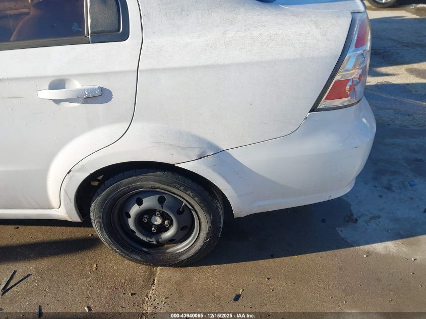 2008 Chevrolet Aveo Ls VIN: KL1TD56618B024759 Lot: 43940065