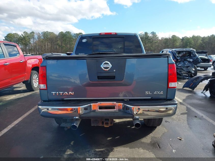 2011 Nissan Titan Sl VIN: 1N6AA0EC3BN311476 Lot: 43940077