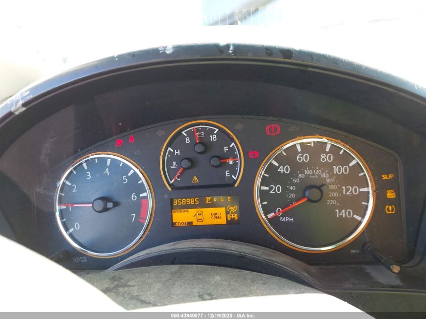 2011 Nissan Titan Sl VIN: 1N6AA0EC3BN311476 Lot: 43940077